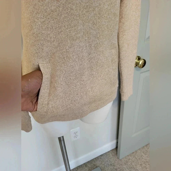 J.Crew Wool blend Funnel Cowl Neck Sweatshirt(S) - Picture 7 of 11